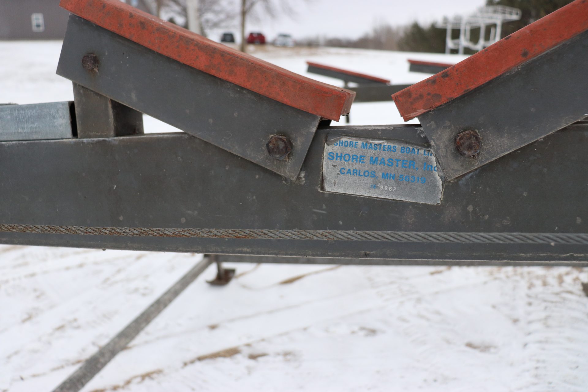 ShoreMaster Boat Lift w/ Porta-Dock Canopy (#1384) - Image 3